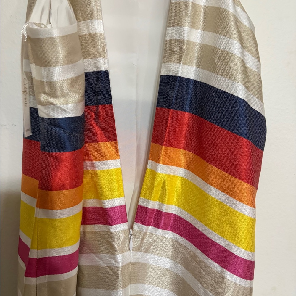 Trina Turk Vibrant Striped Maxi Dress - Picture 8 of 11